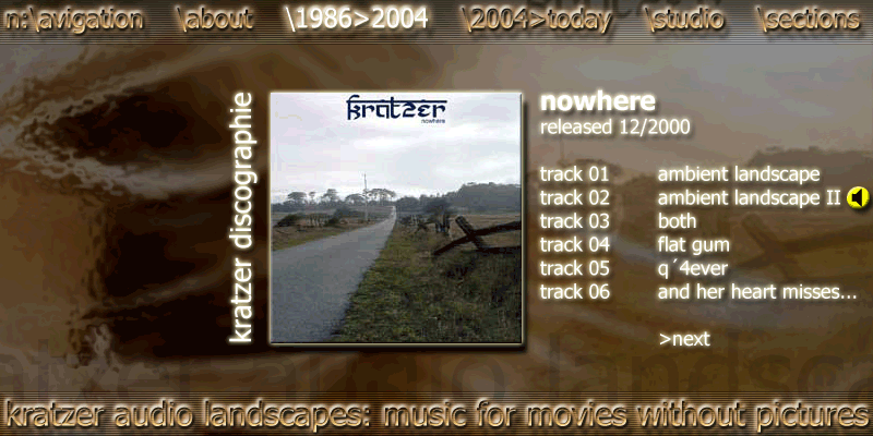 nowhere